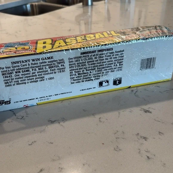 NEW Topps 40 years of baseball card set SEALED